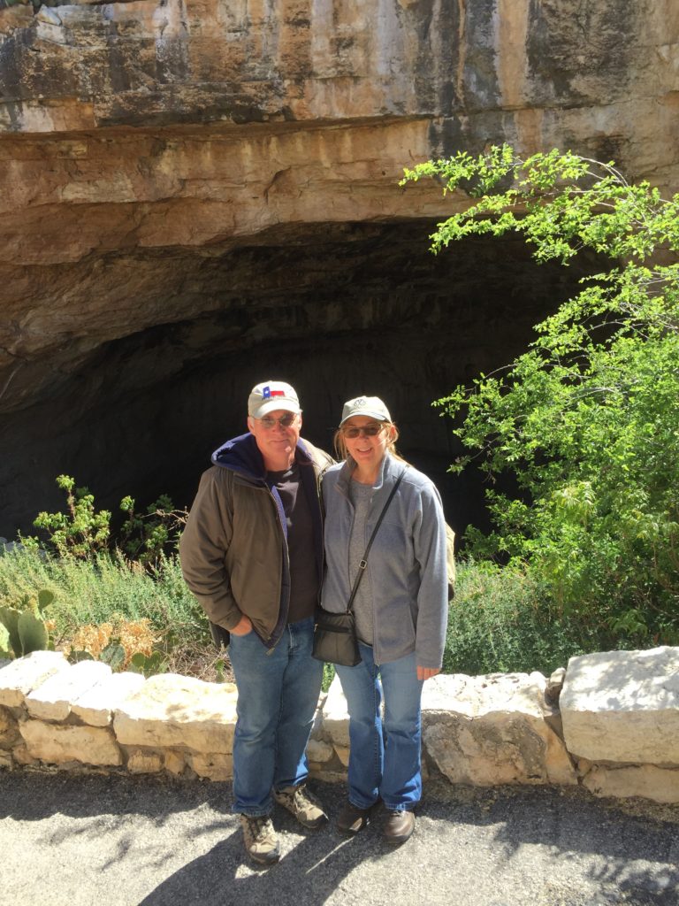 Here we are at Carlsbad Caverns
