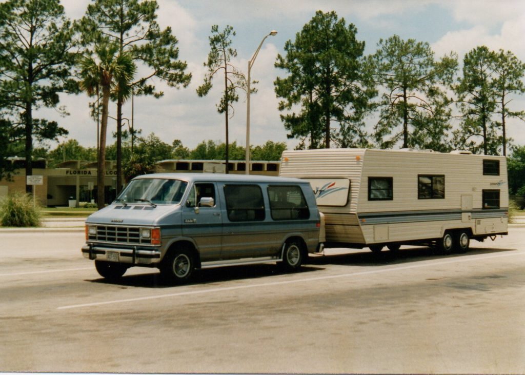 Tammy's pride and joy, the Ram Van