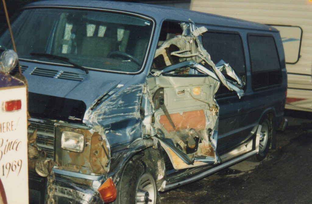 I65 - There is not much left of Tammy's Van