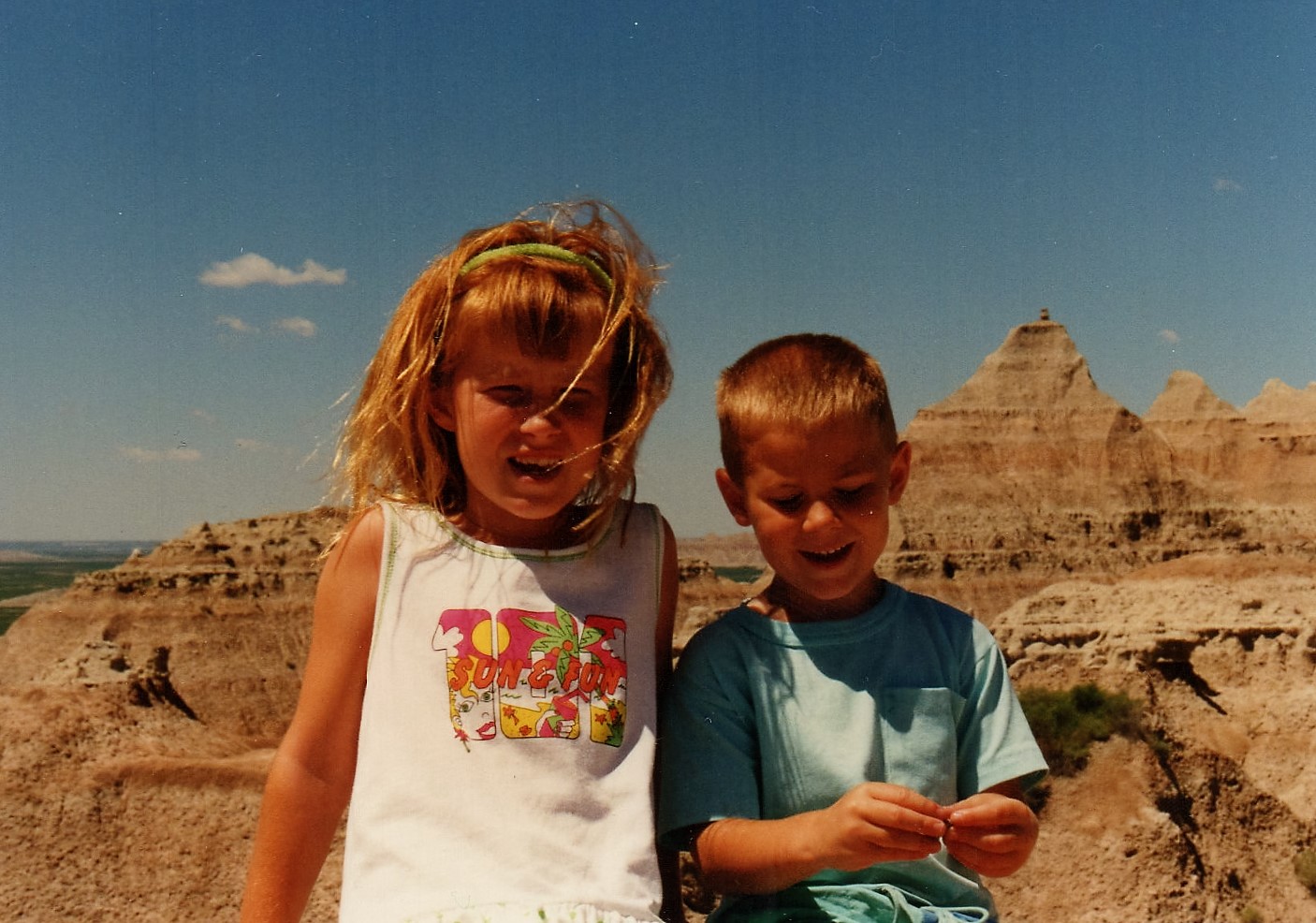 Jennifer and Jeff in the Badlands