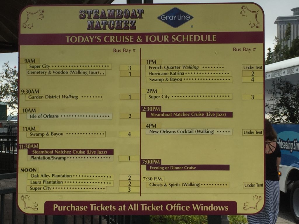 Gray Line Tours in 2016