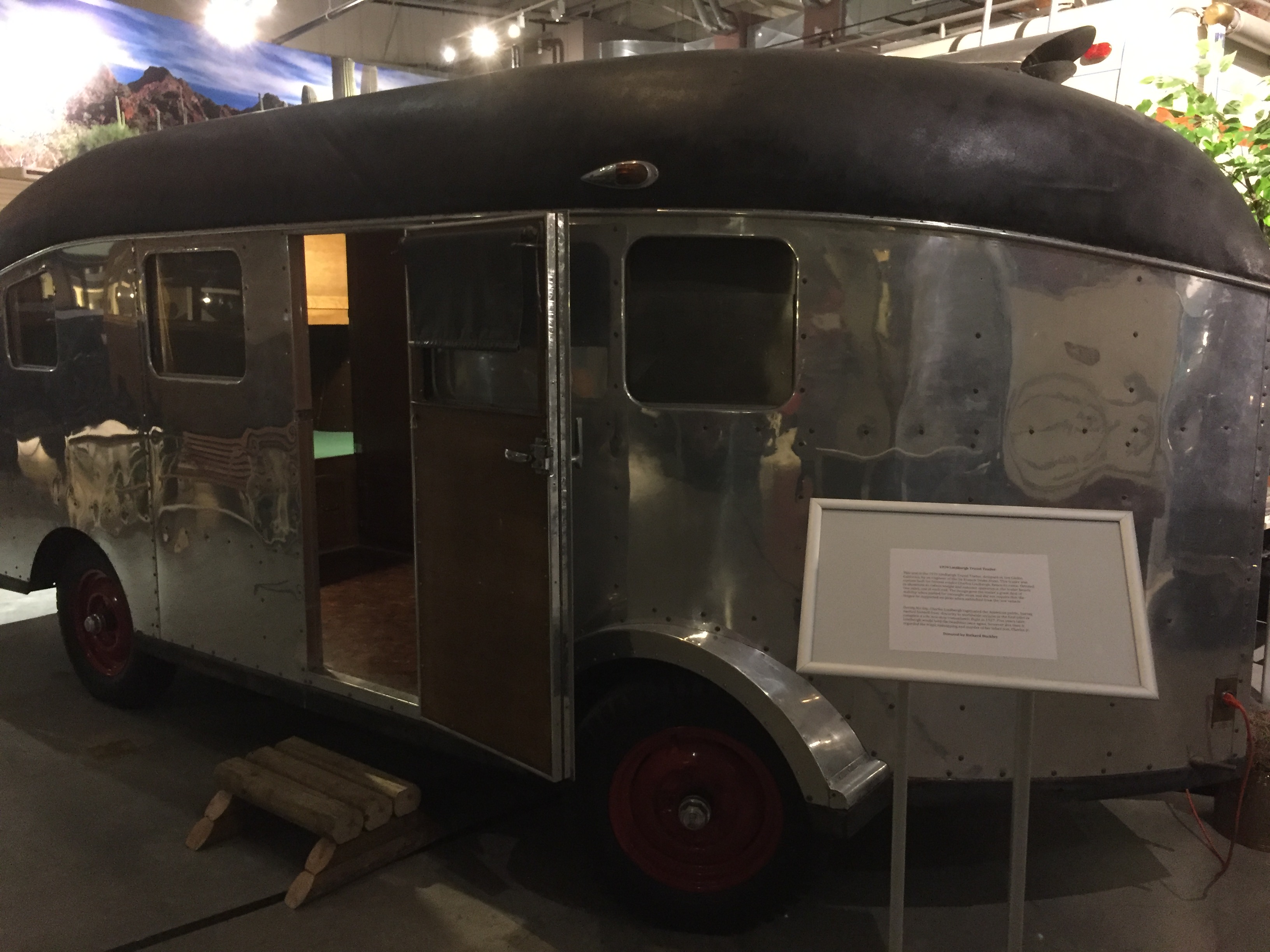 Charles Lindbergh's Travel Trailer - 1939