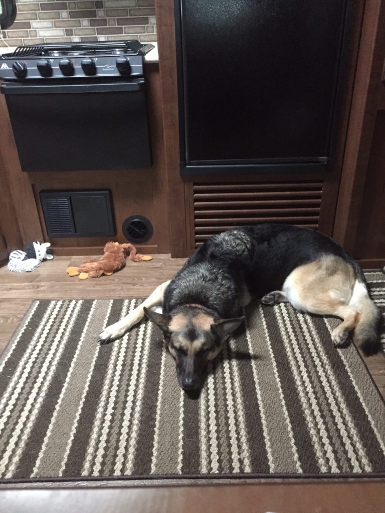 Kendra Relaxing