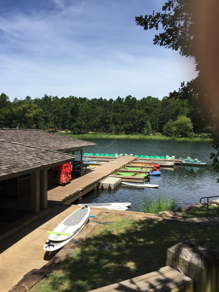 Tyler State Park - Boat rental area