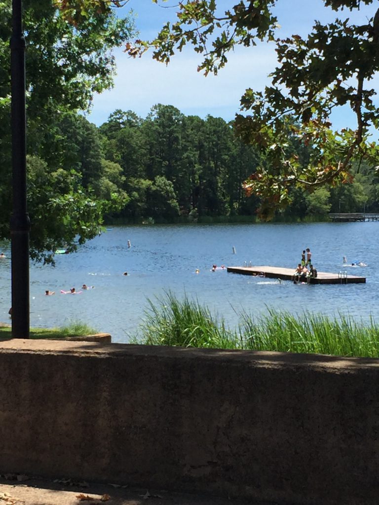 Tyler State Parks swimming area