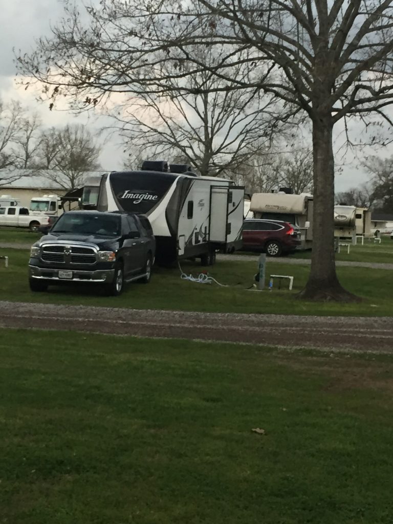 The Farr Park Equestrian Campground in Baton Rouge