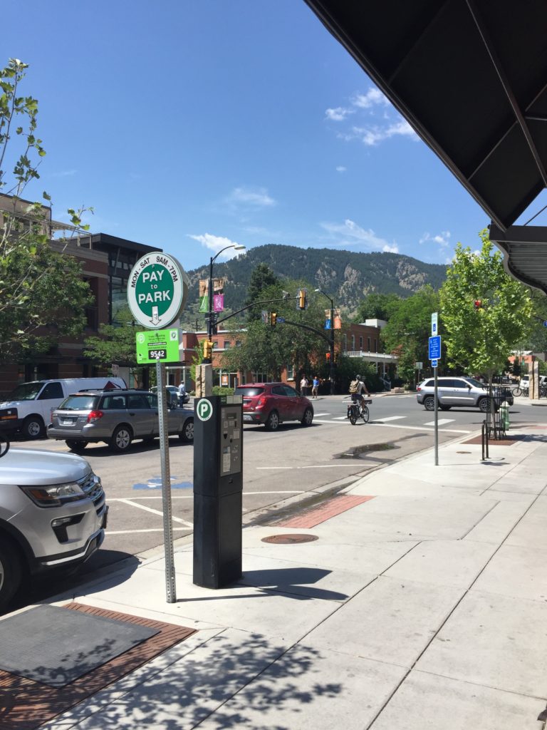 West on Pearl Street towards the Parks and Trails West on Pearl Street towards the Parks and Trails