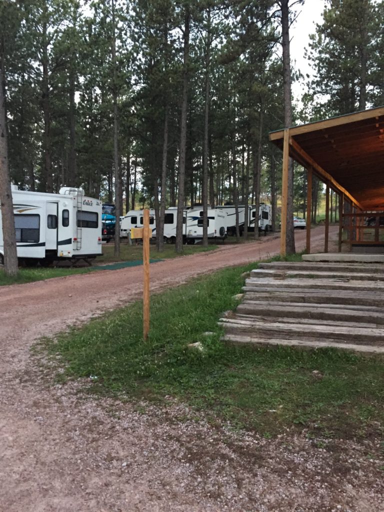 Welikit, we are the third trailer from the left