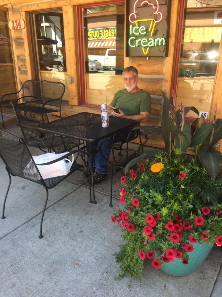 Keystone - PBR, Moccasins, and People watching