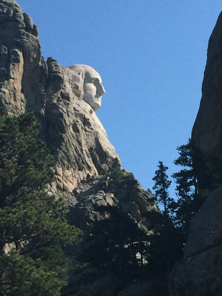 A great photo opportunity at a wayside next to the monument.