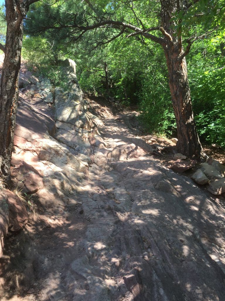 Red Rock Trail looking up Further up the trail Red Rock Trail looking up Further up the trail