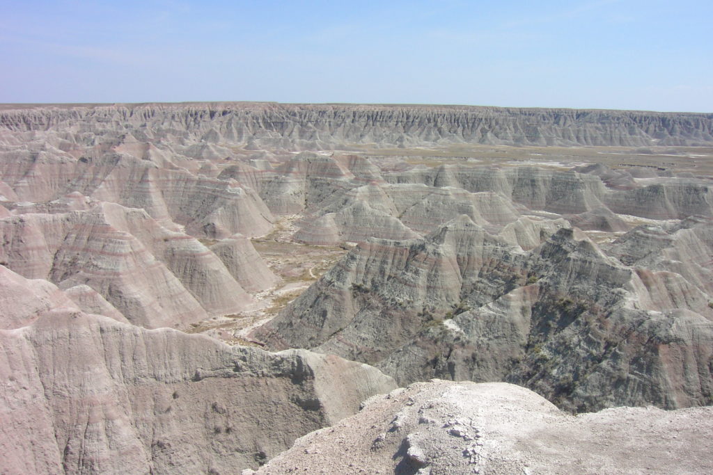 The Vast Badlands Scenery