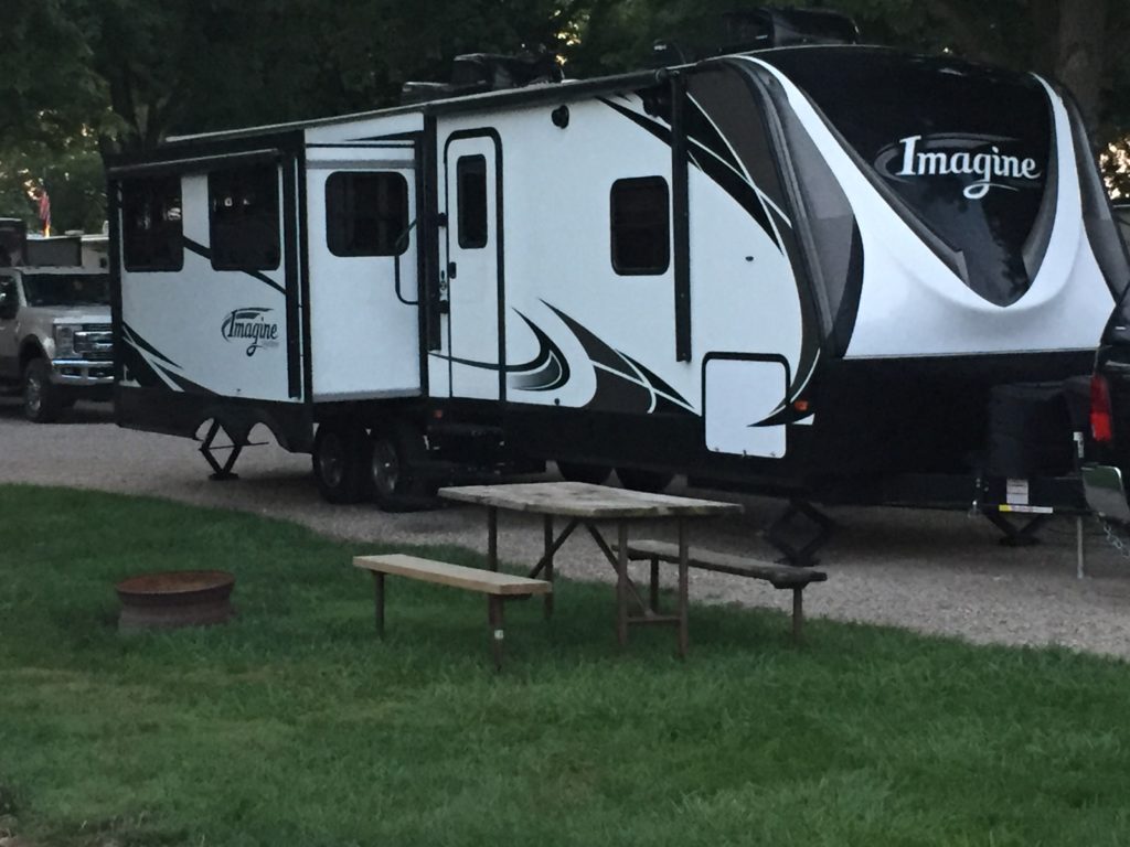 Site 103 at the Double J campground