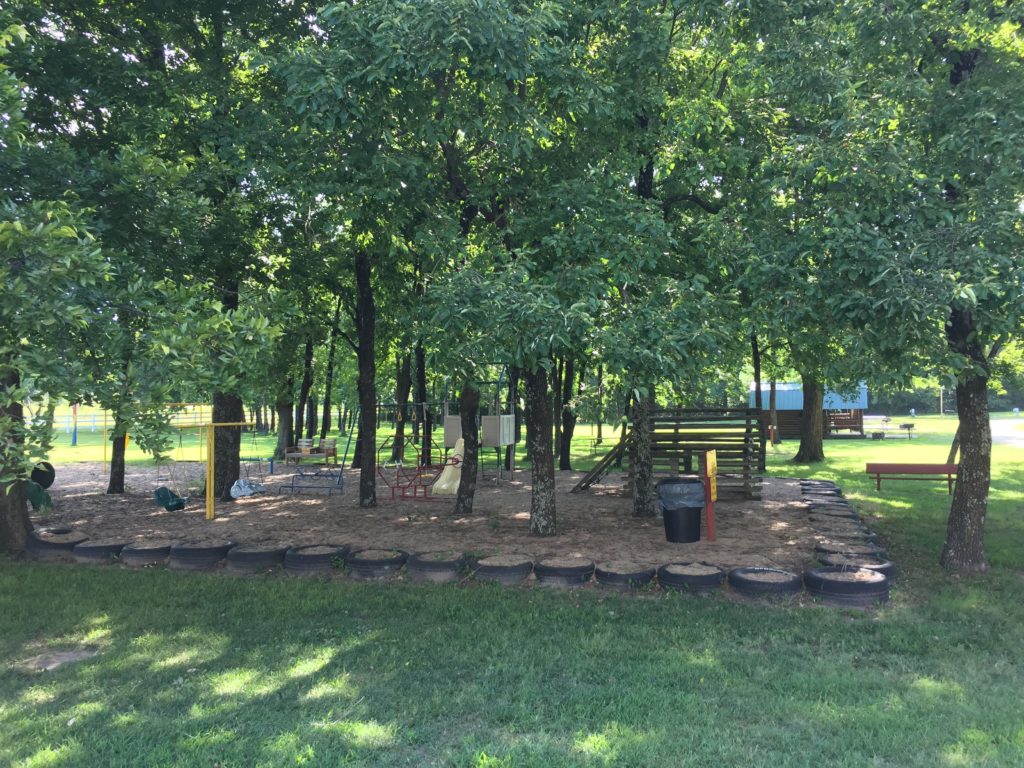 The Playground, really nice and shady!