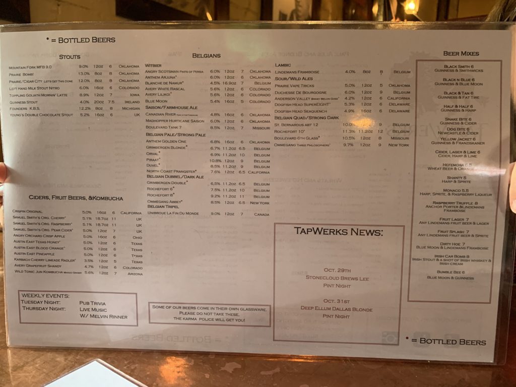 Beer List page 2