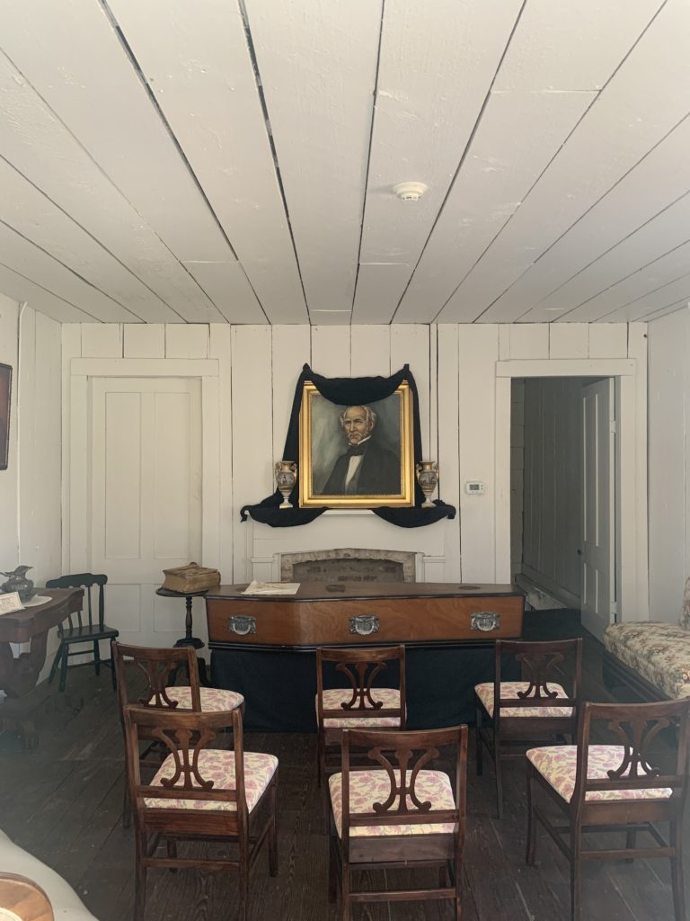 The Upper Parlor of the Steamboat House