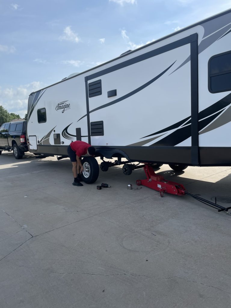 Travel trailer tires