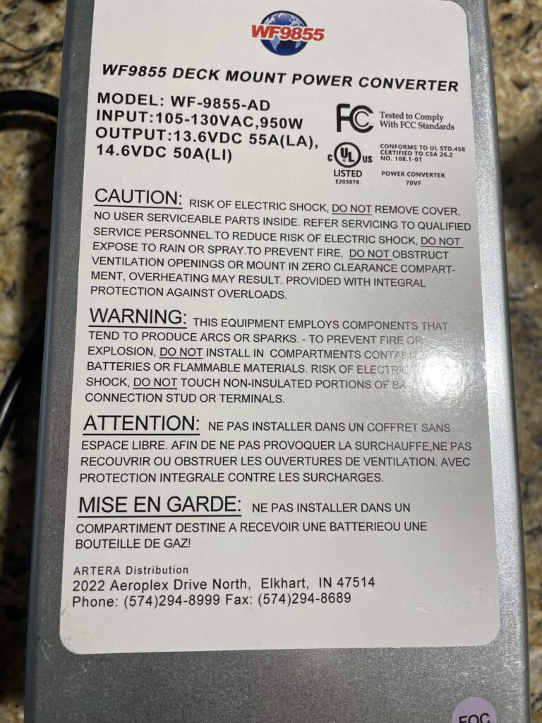 Counterfeit Power Converter